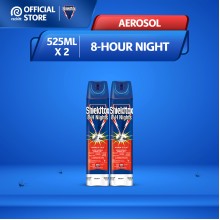 Shieldtox 8-H Nights Aerosol Twin Pack (525ml x 2)